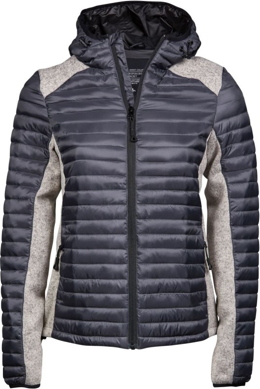 Tee Jays TJ 9611 Dámská outdoorová bunda Crossover 18.9611 space grey/grey melange - Pro ženy pro ženy bundy a&nbsp;vesty