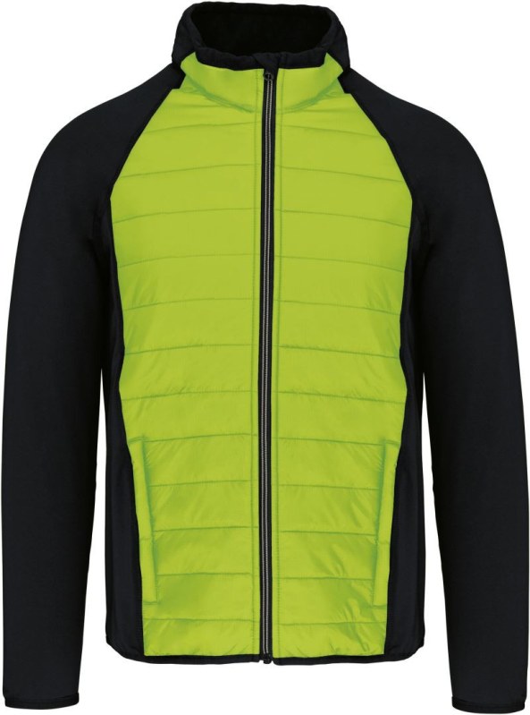 Kariban ProAct PA 233 Sportovní hybridní strečová bunda 20.P233 lime/black - Pro ženy pro ženy bundy a&nbsp;vesty