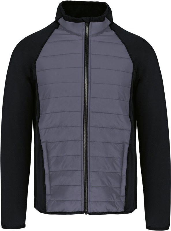 Kariban ProAct PA 233 Sportovní hybridní strečová bunda 20.P233 sporty grey/black