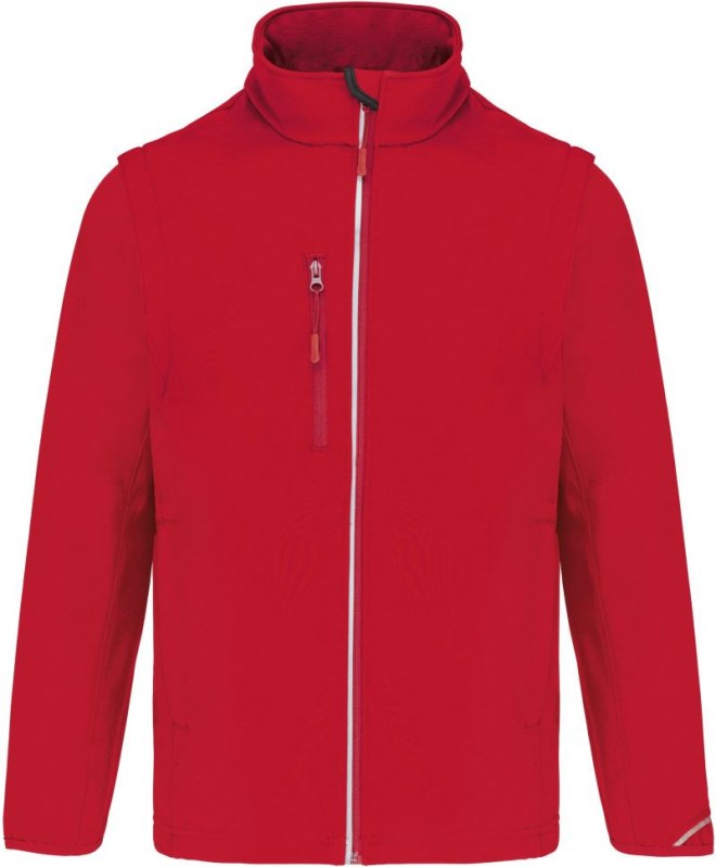 Kariban ProAct PA 323 3-vrstvá softshellová bunda s&nbsp;odep. rukávy 20.P323 sporty red - Pro ženy pro ženy bundy a&nbsp;vesty