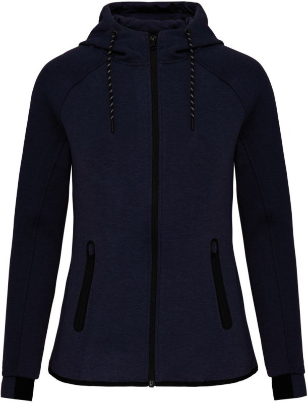 Kariban ProAct PA 359 Dámská tréninková bunda 20.P359 french navy heather - Pro ženy pro ženy bundy a&nbsp;vesty