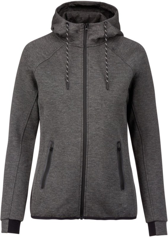 Kariban ProAct PA 359 Dámská tréninková bunda 20.P359 deep grey heather - Pro ženy pro ženy bundy a&nbsp;vesty