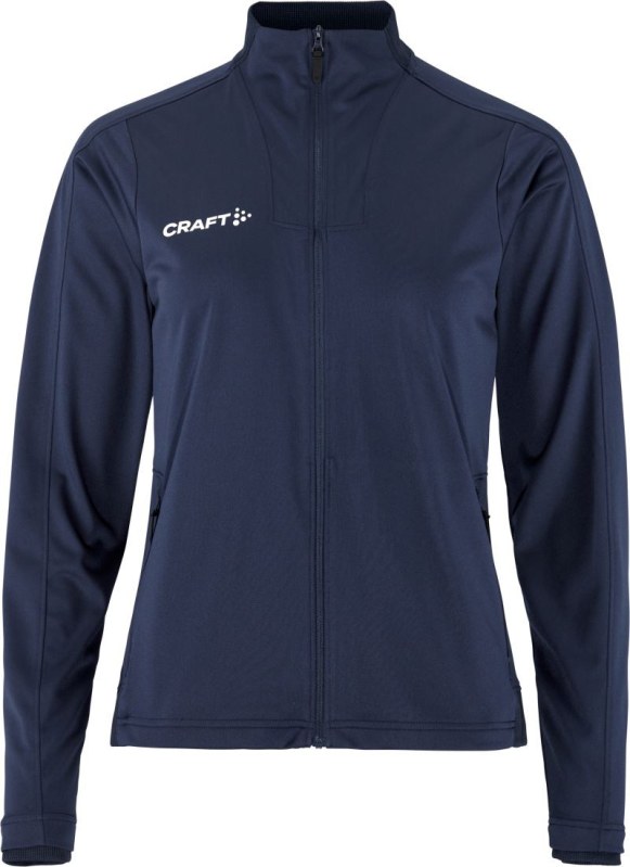 Craft Teamwear Evolve 2.0 Full Zip Jacket W Dámská tréninková bunda 82.4760 navy - Pro ženy pro ženy bundy a&nbsp;vesty