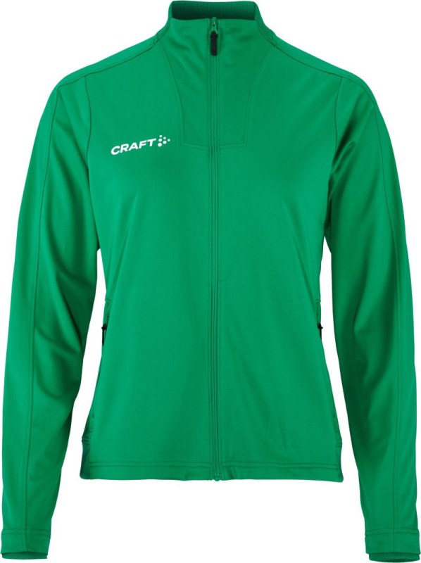 Craft Teamwear Evolve 2.0 Full Zip Jacket W Dámská tréninková bunda 82.4760 team green