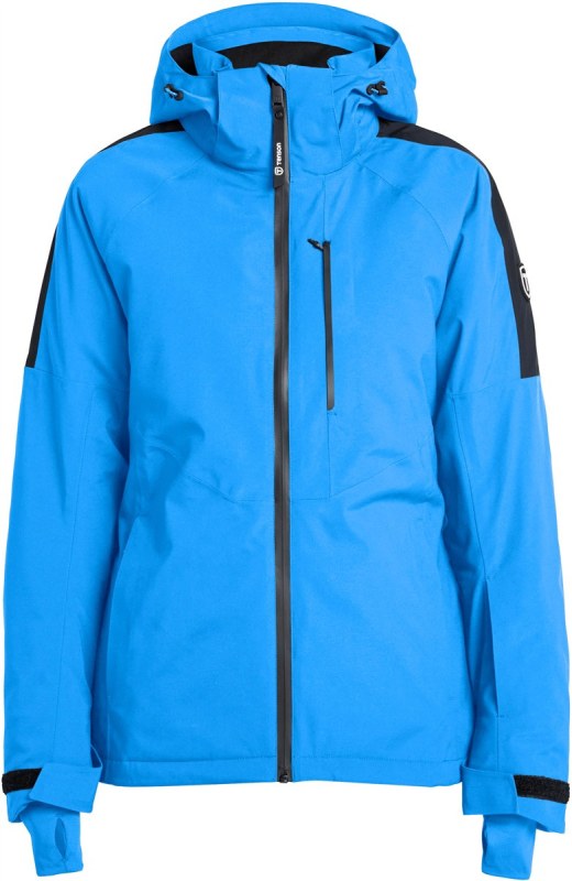 Tenson Core Ski Jacket Women Dámská lyžařská bunda s kapucí 84.7093 blue