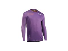 Cyklistické tričko NORTHWAVE Edge 2 Jersey LS, fialové