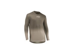 Cyklistické tričko NORTHWAVE Edge 2 Jersey L/s, hnědé