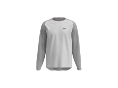 Cyklistické tričko POC M´s Motion Air L/S Jersey, bílé