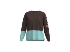 Cyklistické tričko POC W´s Motion Air L/S Jersey, hnědé