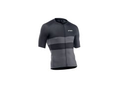 Cyklistické tričko NORTHWAVE Blade Air Jersey Short Sleeve – černé/tmavě šedé