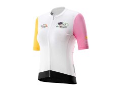 Dámské cyklistické tričko Rockbros 15210005004 M s potiskem – bílé