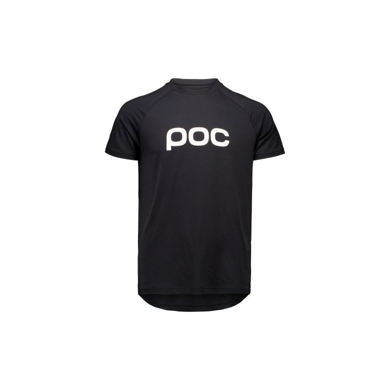 Cyklistické tričko POC Reform Enduro Tee – uranium black, velikost: S