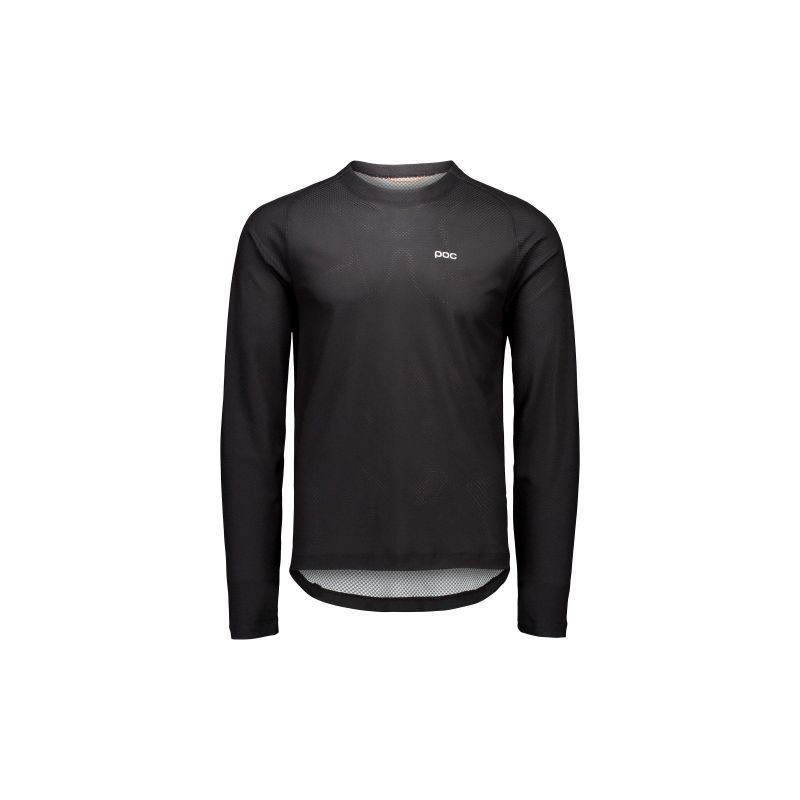 Cyklistické tričko POC M´s Motion Air L/S Jersey, černé