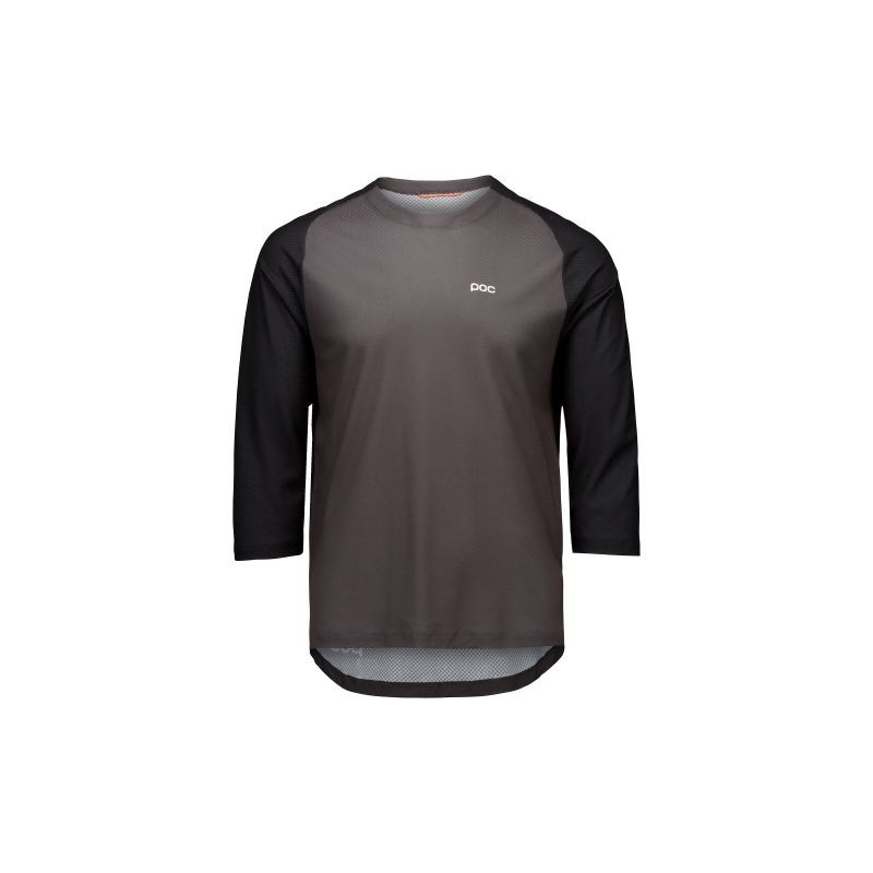 Cyklistické tričko POC M´s Motion Air 3/4 Jersey, šedé