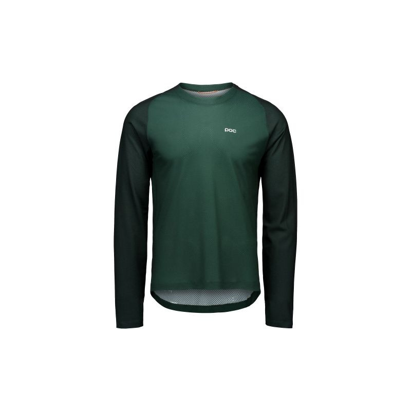 Cyklistické tričko POC M´s Motion Air L/S Jersey, zelené