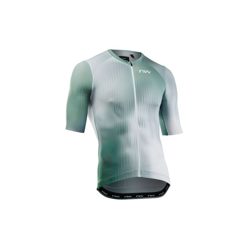 Cyklistické tričko NORTHWAVE Blade Jersey S/s zelené