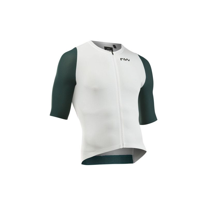Cyklistické tričko NORTHWAVE Extreme Evo Jersey S/s, bílé - Pro ženy pro ženy cyklistické dresy