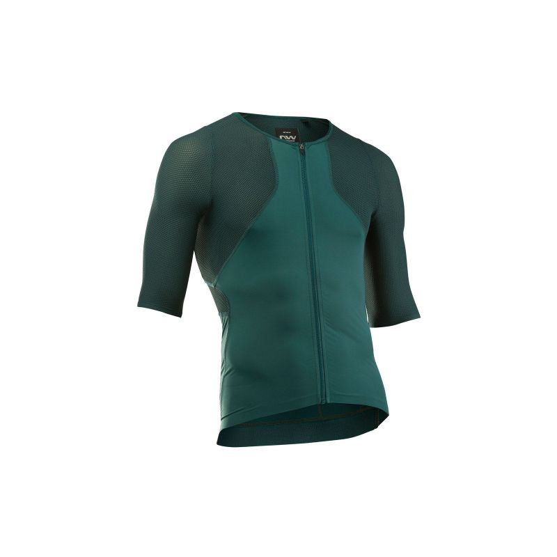 Cyklistické tričko NORTHWAVE Extreme Rock Jersey S/s, smaragdové - Pro ženy pro ženy cyklistické dresy