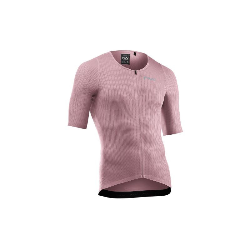 Cyklistické tričko NORTHWAVE Extreme Ultralight Jersey S/s, hnědé