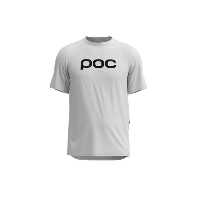 Cyklistické tričko POC M´s Reform Enduro Tee, bílé