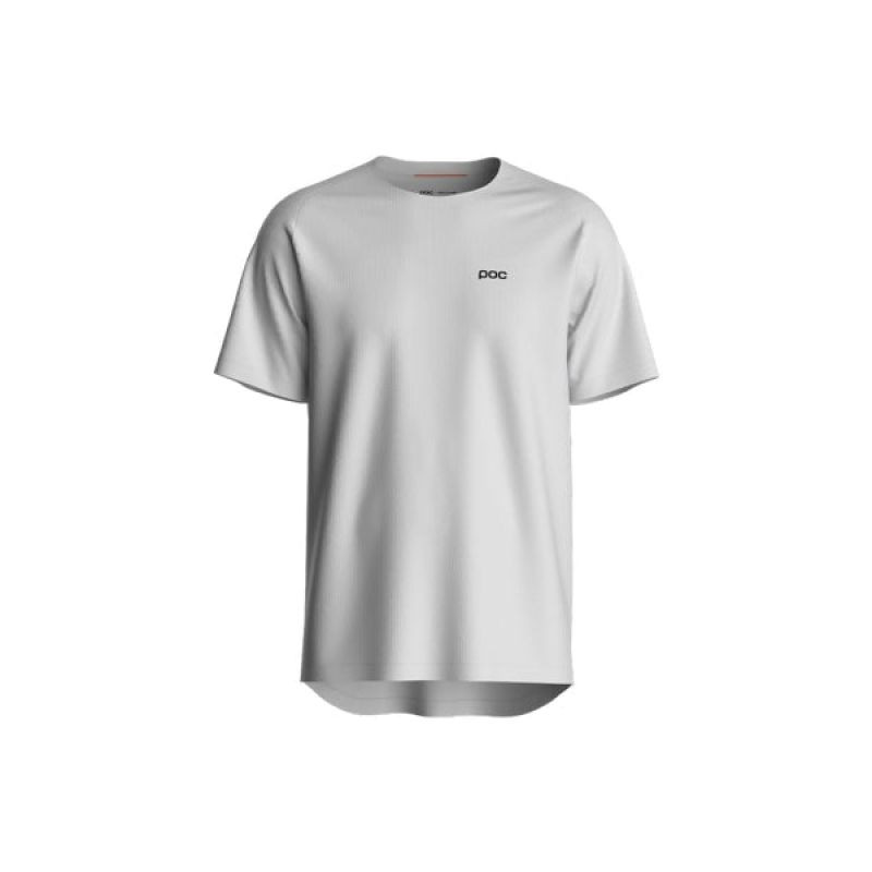 Cyklistické tričko POC M´s Motion Air S/S Jersey, bílé