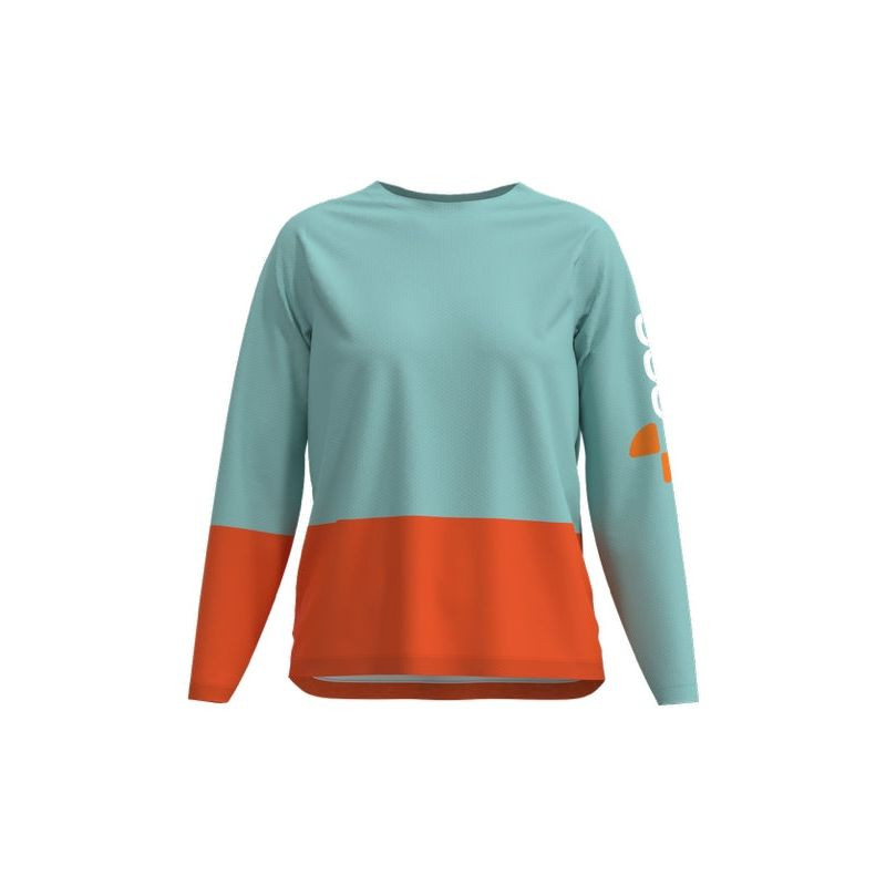 Cyklistické tričko POC W´s Motion Air L/S Jersey, modré