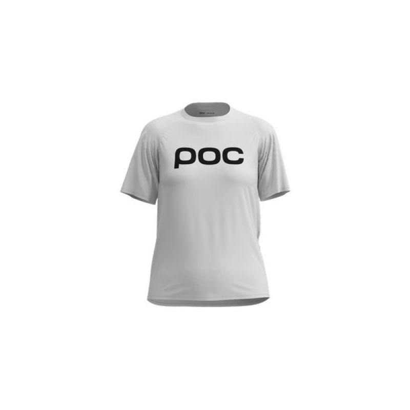 Cyklistické tričko POC W´s Reform Enduro Tee, bílé