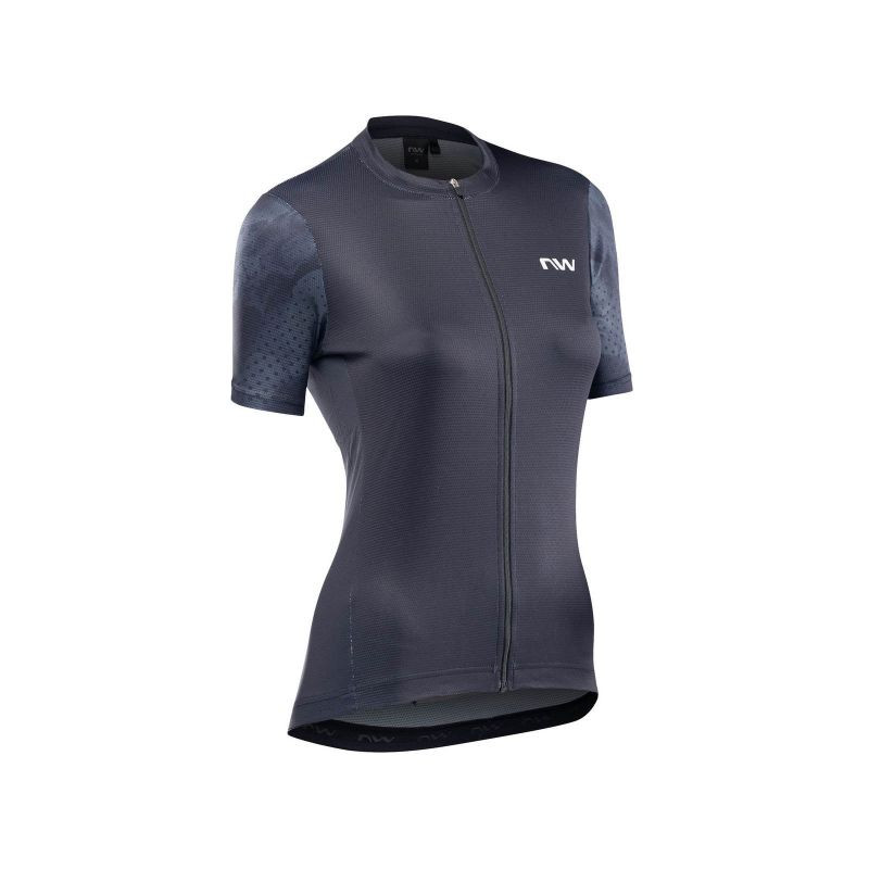 Cyklistické tričko NORTHWAVE Origin Woman Jersey Short Sleeve, černé