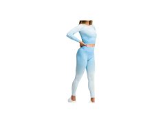 Gymnastické legínyHero Legíny Ombre W LEG-BABYBLUE