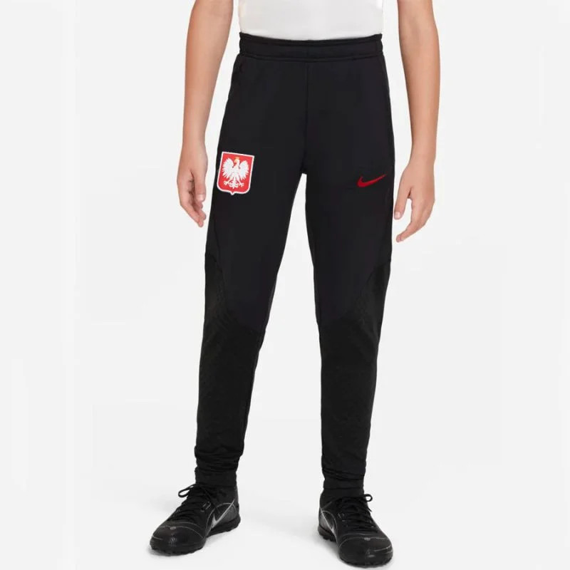 SPORT Juniorské kalhoty Poland Strike DM9600-010 Černá vzor - Nike