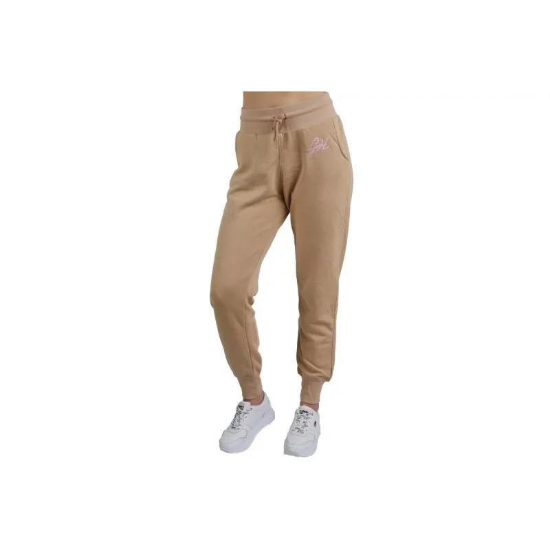 Tepláky GymHero W 778-BEIGE - Pro ženy pro ženy kalhoty