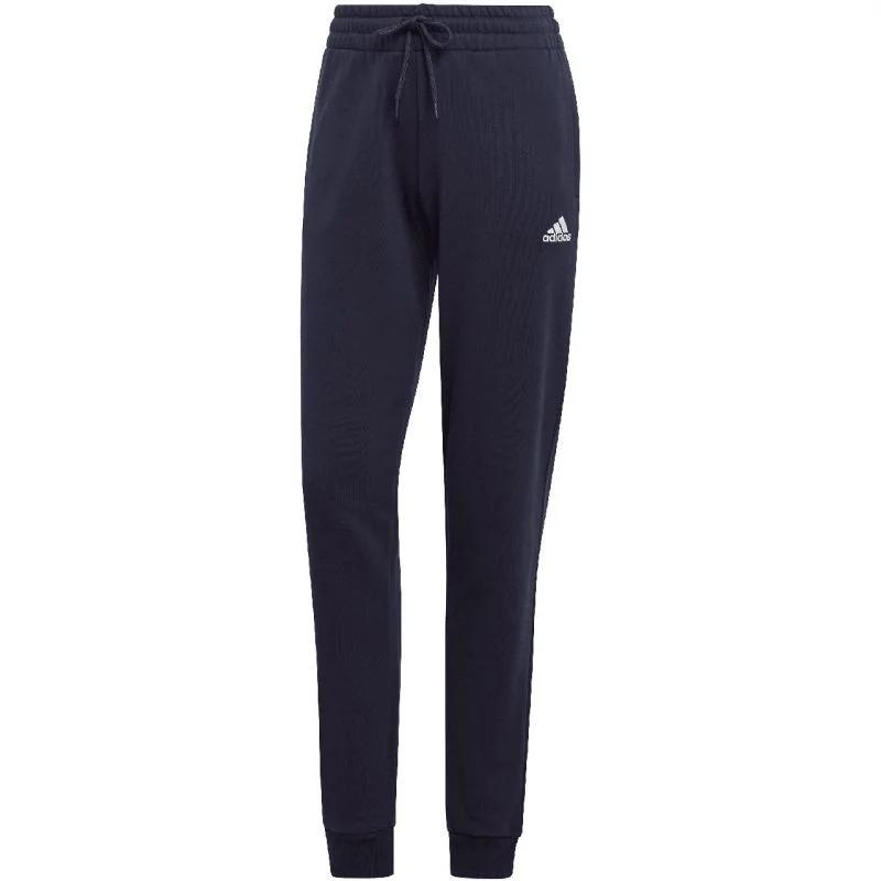 Kalhoty adidas Essentials Linear French Terry Cuffed W IC6869 dámské - Pro ženy pro ženy kalhoty
