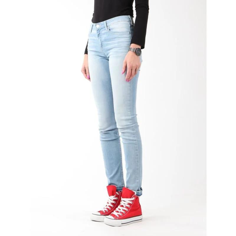 Dámské džíny Wrangler Skinny Sunkissed W Jeans W28KLE86K - Pro ženy pro ženy kalhoty