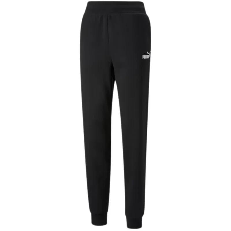 Puma ESS+ Embroidery High-Waist Pants FL W 670007 01 dámské - Pro ženy pro ženy kalhoty