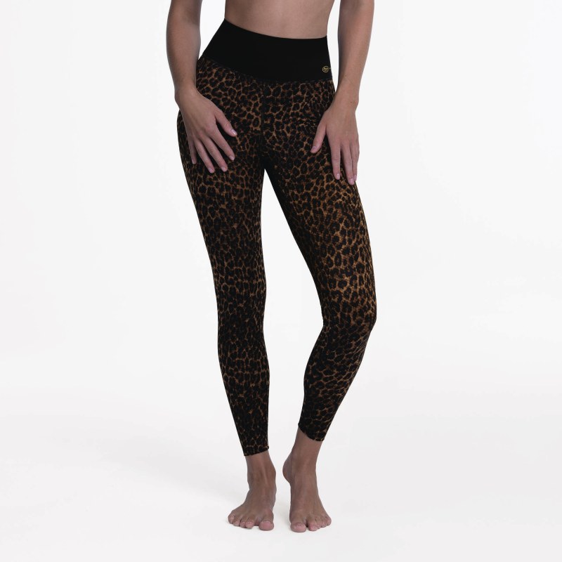 sportovní masážní kalhoty . 1676 gold cat - Active