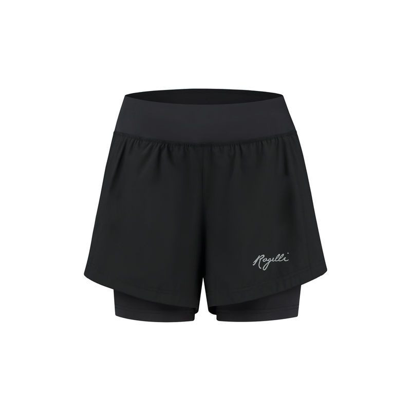 Rogelli běžecké šortky 2v1 ESSENTIAL XL - Pro ženy pro ženy kraťasy