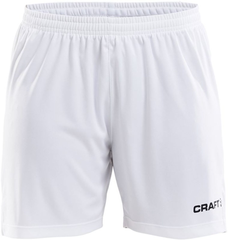 Craft Teamwear Squad Go Short Solid W Dámské sportovní kraťasy 82.5576 white