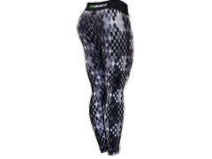 Dámské fitness legíny Six Deuce Digital Snakeskin - šedé - Litex