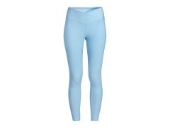 Dámské tréninkové legíny CASALL Overlap High Waist Tights, modrá barva
