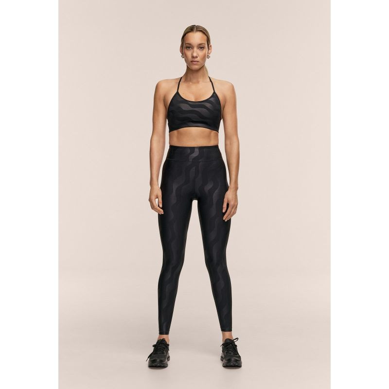Dámské tréninkové legíny CASALL Heat Printed High Waist Tights, černé - Pro ženy pro ženy legíny