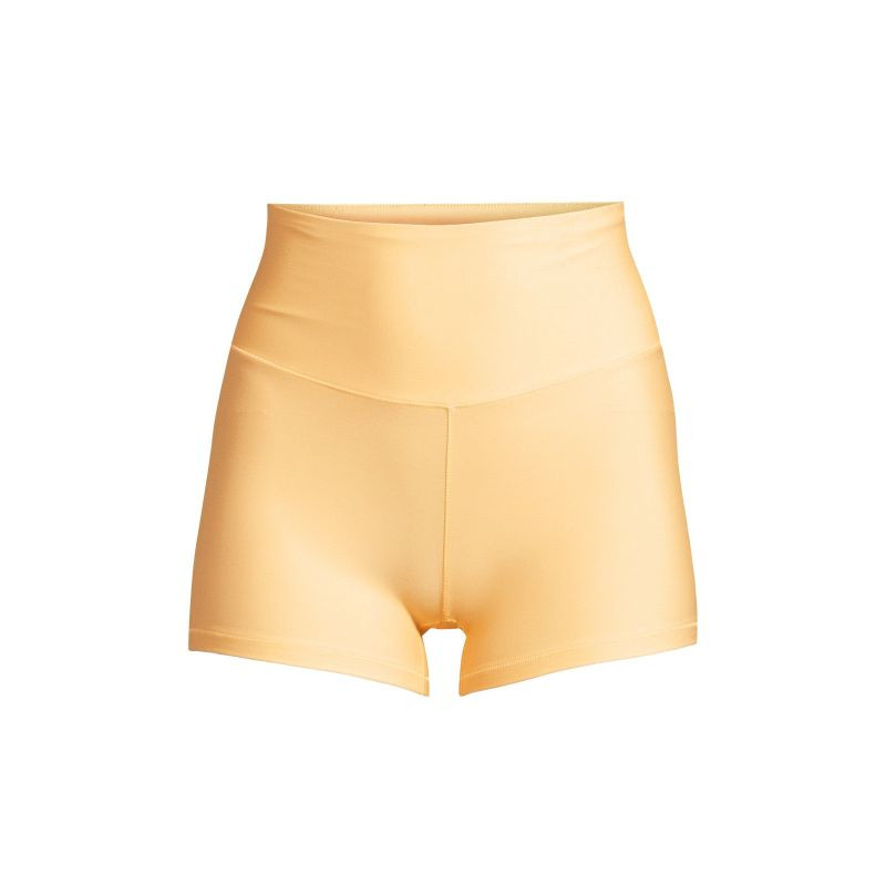 Dámské tréninkové legíny CASALL Ultra High Waist Hot Pant, žlutá barva - Pro ženy pro ženy legíny