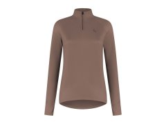 Rogelli běžecká mikina ESSENTIAL, barva mokka, velikost M
