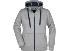 Daiber JN 354 Dámská mikina Doubleface 02.0354 sport grey/navy