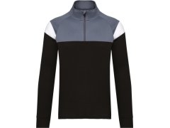 Kariban ProAct PA 387 Tréninková mikina s 1/4 zipem 20.P387 black/sporty grey
