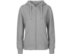 Neutral O 83301 Dámská mikina s&nbsp;kapucí z&nbsp;bio bavlny 77.8331 sport grey