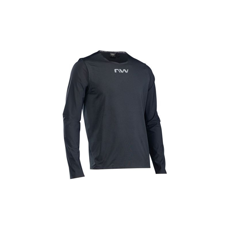 Cyklistická mikina NORTHWAVE Crew Pro Long Sleeve Jersey, černá
