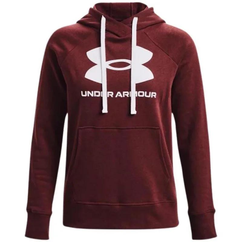 Dámské tričko s&nbsp;logem Rival Fleece W 1356318 690 - Under Armour - Pro ženy pro ženy mikiny
