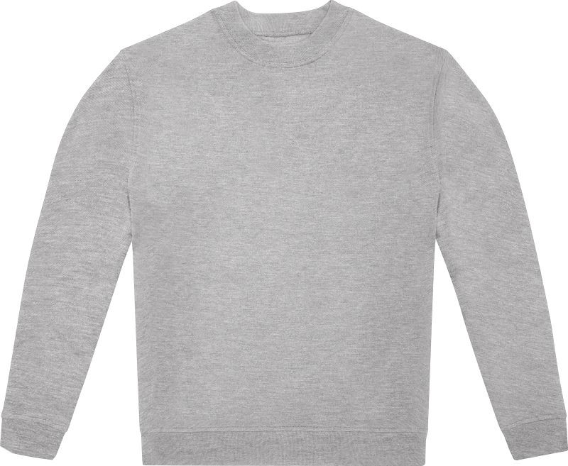 B&C ID.332 Crew Unisex mikina 01.I332 sport grey - Pro ženy pro ženy mikiny