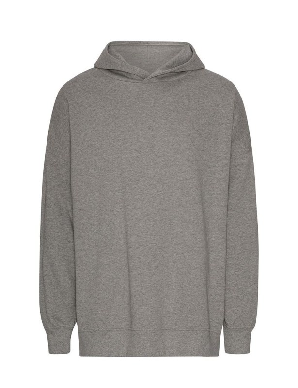 Neutral T 63111 Mikina s kapucí z těžké bio IC bavlny "Tiger" 77.T311 sport grey