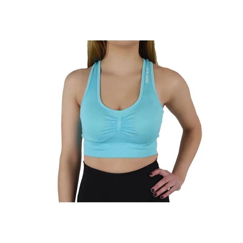 GymHero Miami Cute Bra W BASIC-BABYBLUE - Pro ženy pro ženy spodní prádlo a&nbsp;plavky